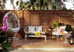 Hängesessel Ibiza Weiß