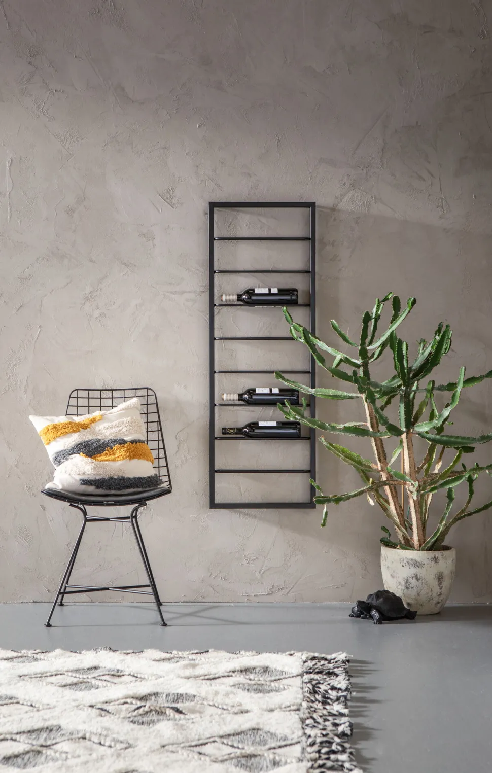 Hängeweinregal Bistro 42x120cm