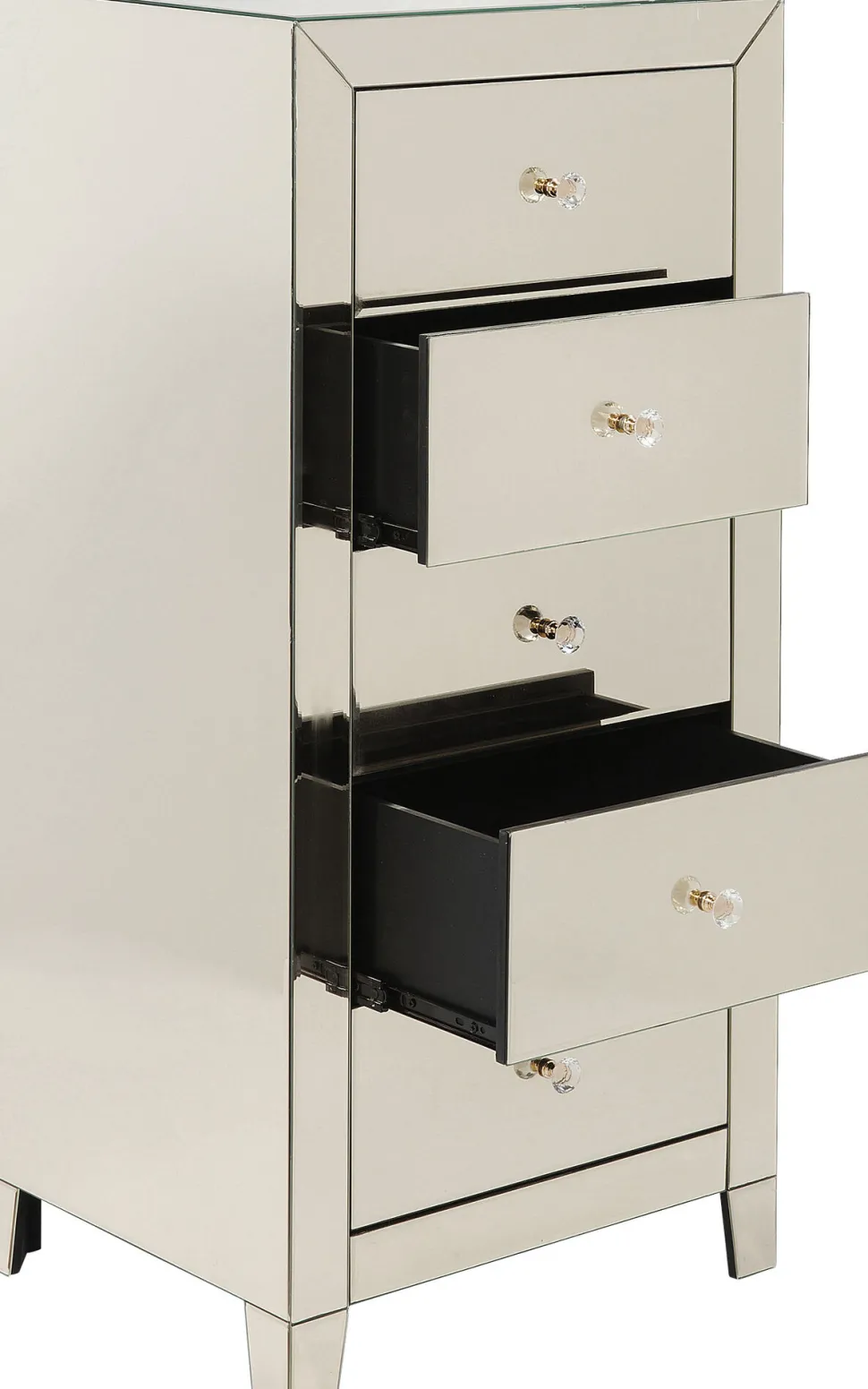 Hochkommode Luxury Pearl 5 Schübe