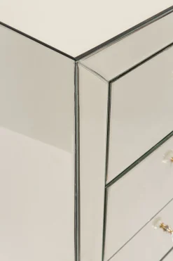 Hochkommode Luxury Pearl 5 Schübe