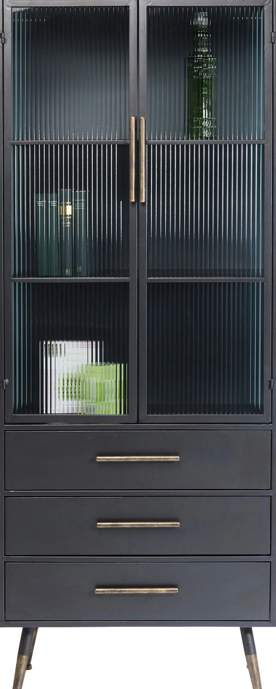 Hochschrank La Gomera 2 Türen 3 Schübe