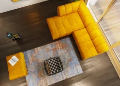 Hocker Belami Velvet Amber