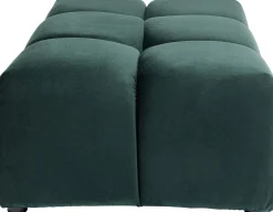 Hocker Belami Velvet Dunkelgrün