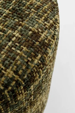 Hocker Berry High Silber Grün Ø39cm