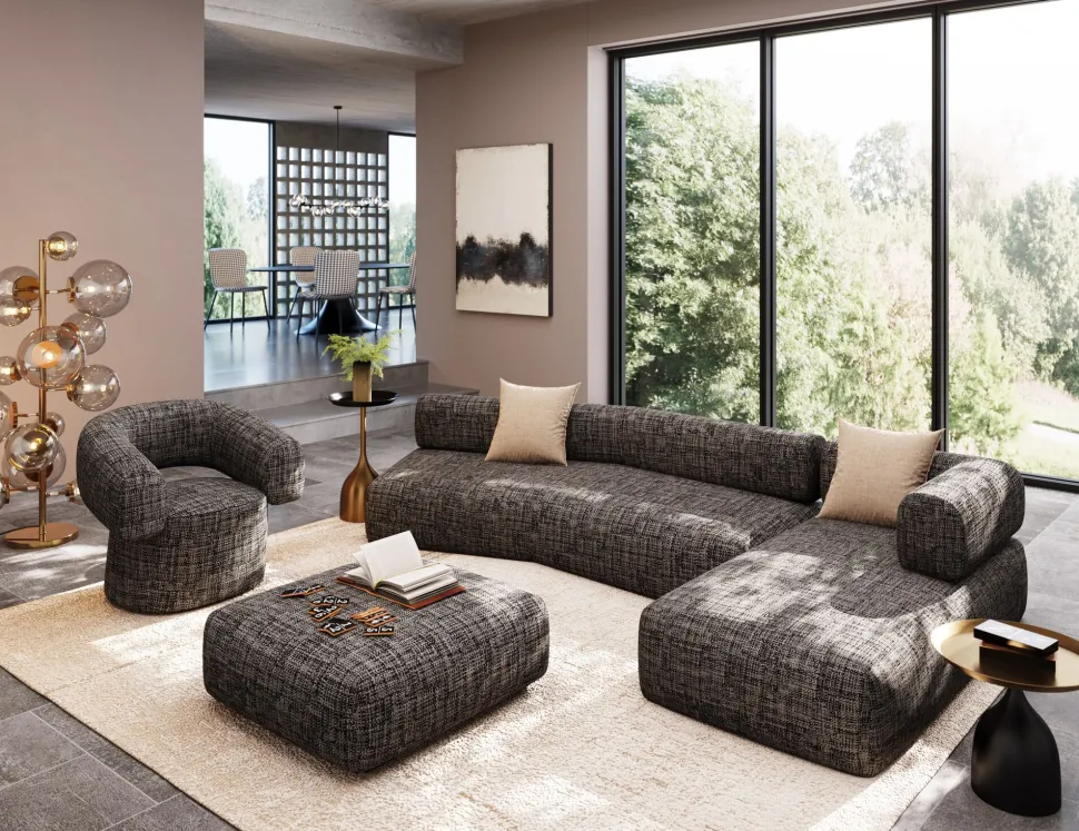 Hocker Bow 100x100cm