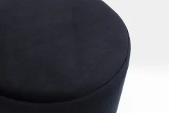 Hocker Cherry Schwarz Brass Ø35cm