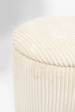 Hocker Cherry Storage Cord Creme (2/Set)