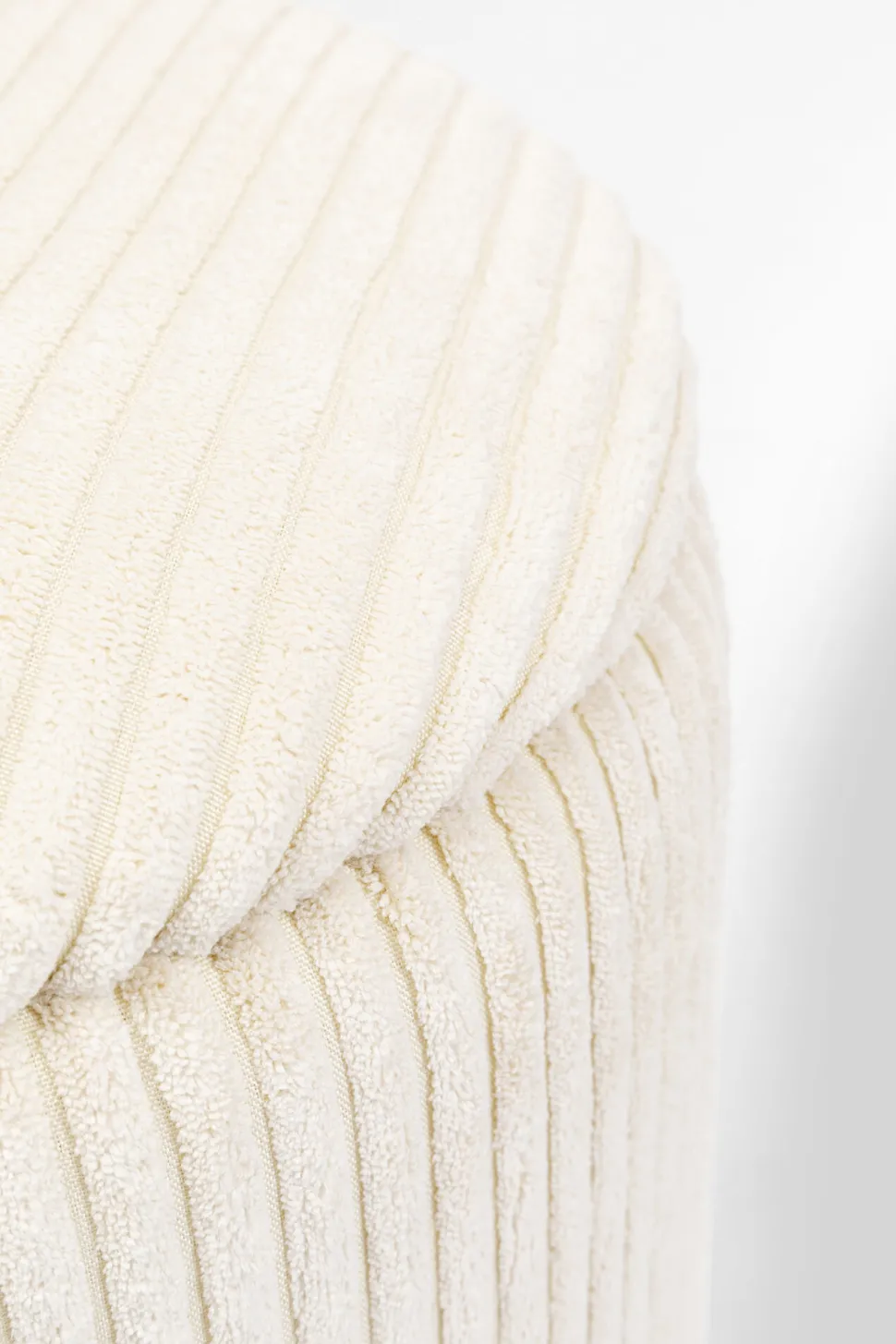 Hocker Cherry Storage Cord Creme (2/Set)