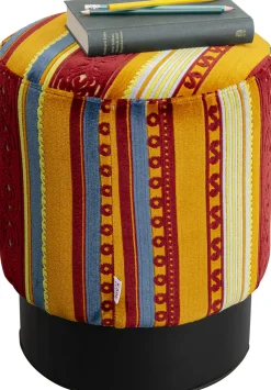 Hocker Cherry Very British Black Ø36cm