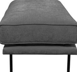 Hocker Edna Grau 115x60cm