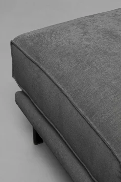 Hocker Edna Grau 115x60cm