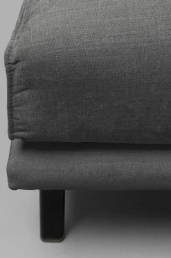 Hocker Edna Grau 115x60cm