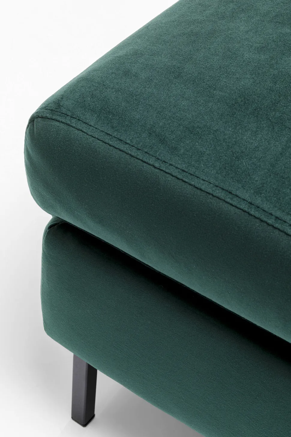 Hocker Gianni Velvet Dunkelgrün