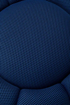 Hocker Peppo Bloom Blau Ø72cm