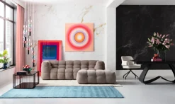 Hocker Salamanca Grau 125x80cm