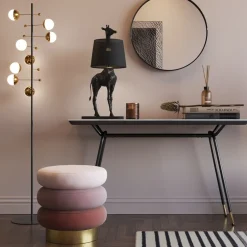 Hocker Sandwich Rose Ø45cm