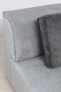 Infinity Ottomane Elements Grau Rechts