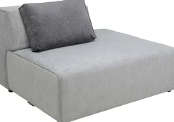 Infinity Ottomane Semi Elements Grau Rechts