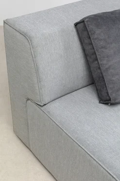 Infinity Ottomane Semi Elements Grau Rechts