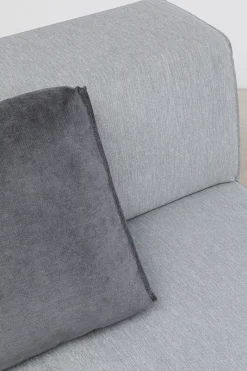 Infinity Ottomane Semi Elements Grau Rechts