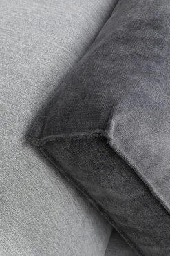 Infinity Ottomane Semi Elements Grau Rechts