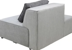 Infinity Ottomane Semi Elements Grau Links