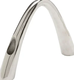 Kerzenständer Bow Duo Chrom 21cm