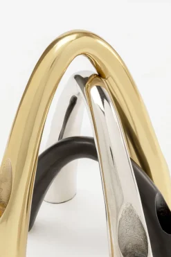 Kerzenständer Bow Duo Gold 25cm