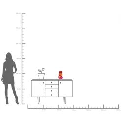 Kerzenständer Lips 30cm