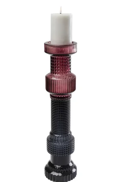 Kerzenständer Marvelous Duo Pink Grau 49cm