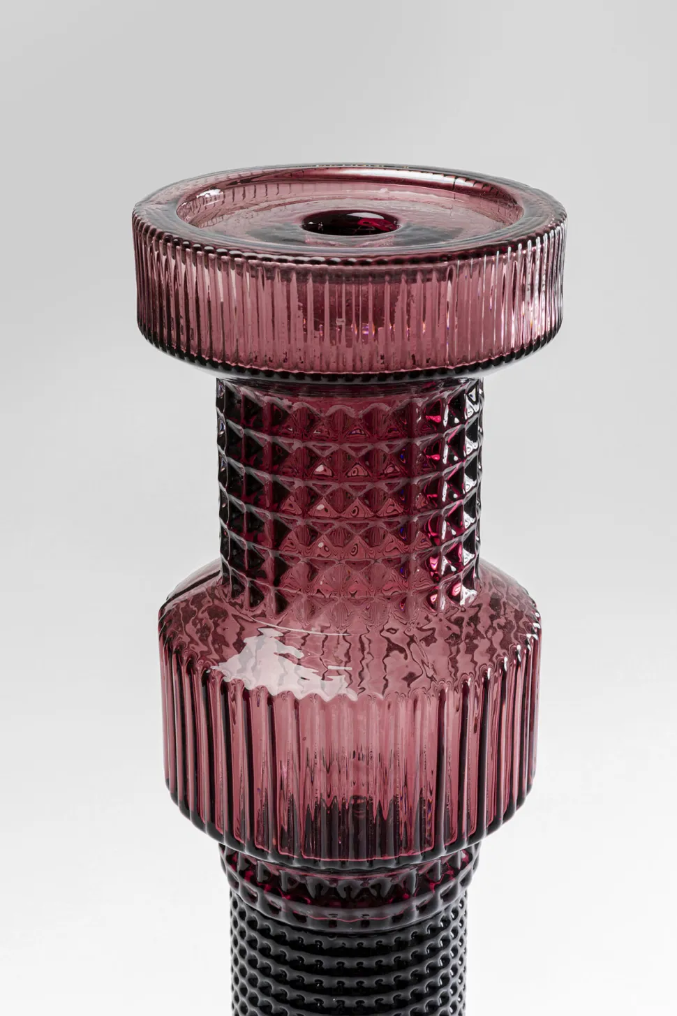 Kerzenständer Marvelous Duo Pink Grau 49cm