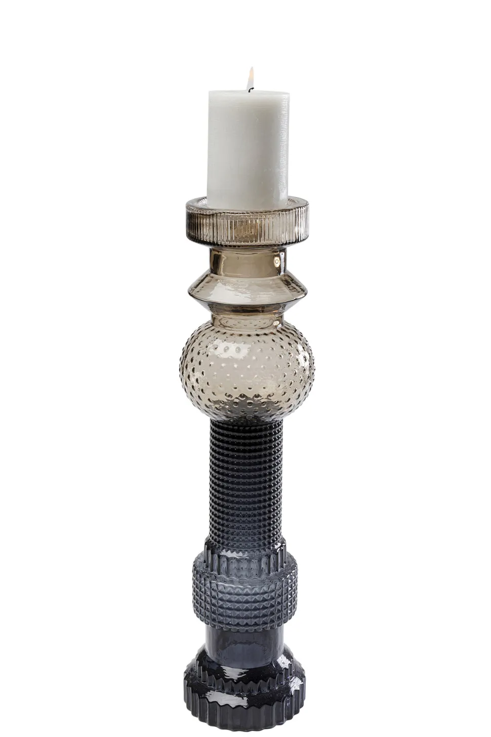 Kerzenständer Marvelous Duo Braun Grau 49cm