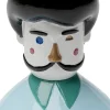 Kerzenständer Monsieur Mustache 16cm