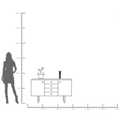 Kerzenständer Yeti 30cm
