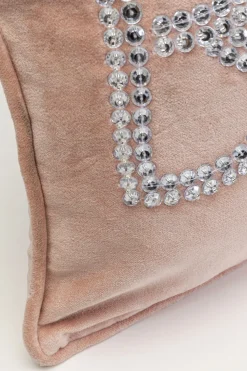 Kissen Beads Bitch Blush 35x60cm