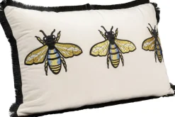 Kissen Bees Weiß 50x30cm