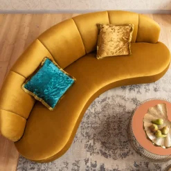 Kissen Cannes Gelb 45x45cm