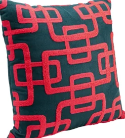 Kissen Chain Pink 45x45cm