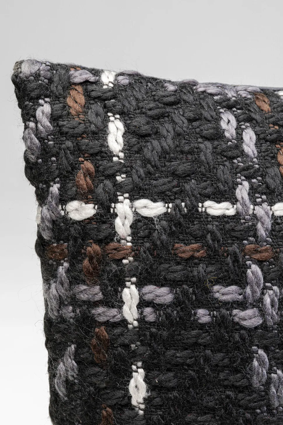 Kissen Colorado Schwarz 45x45cm