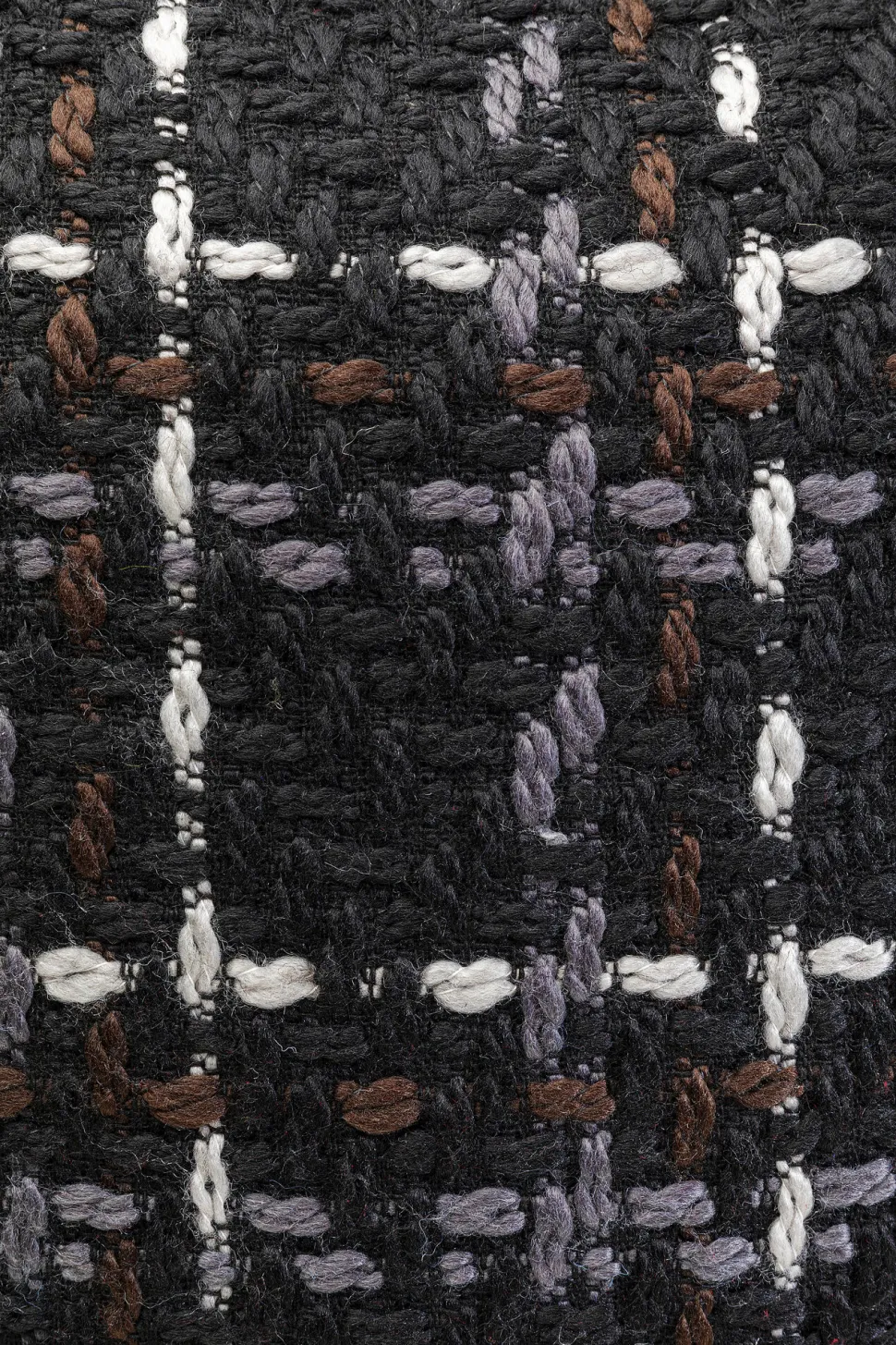 Kissen Colorado Schwarz 45x45cm