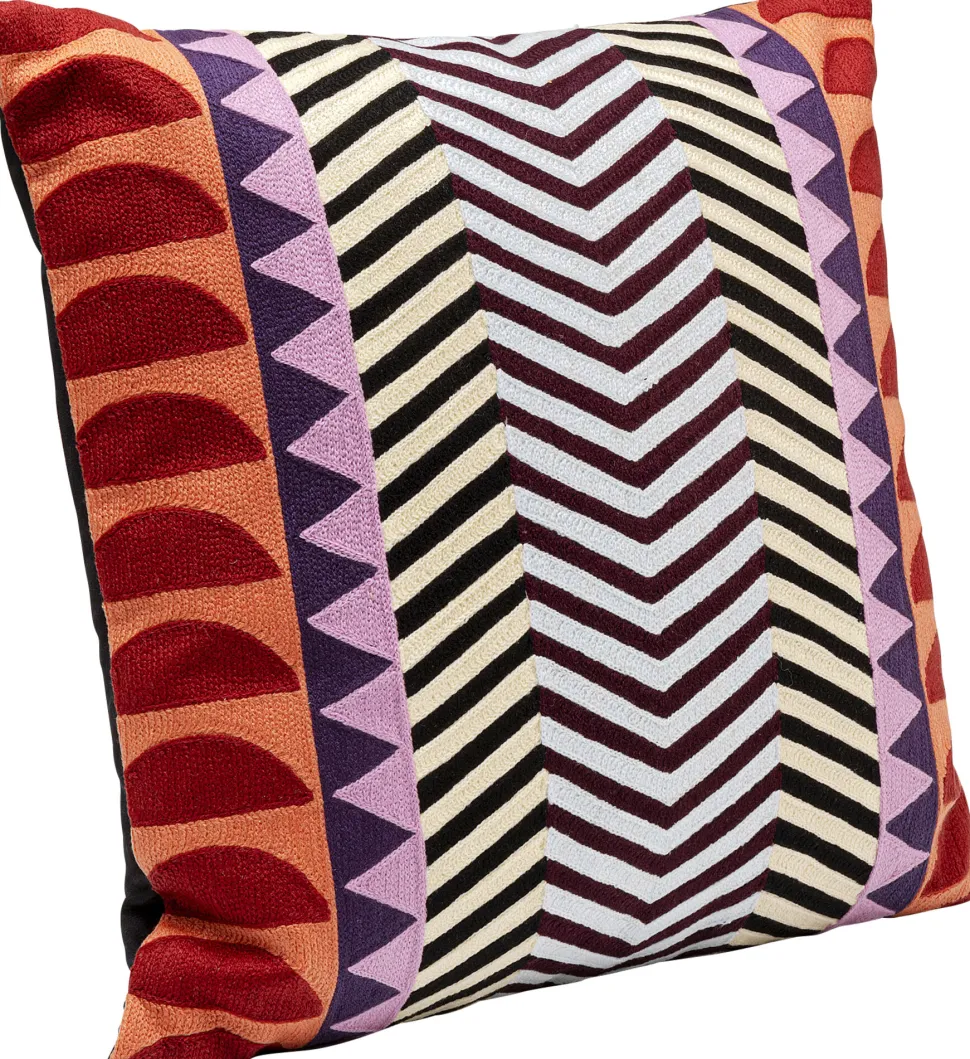 Kissen Colour Block Zig Zag 45x45cm