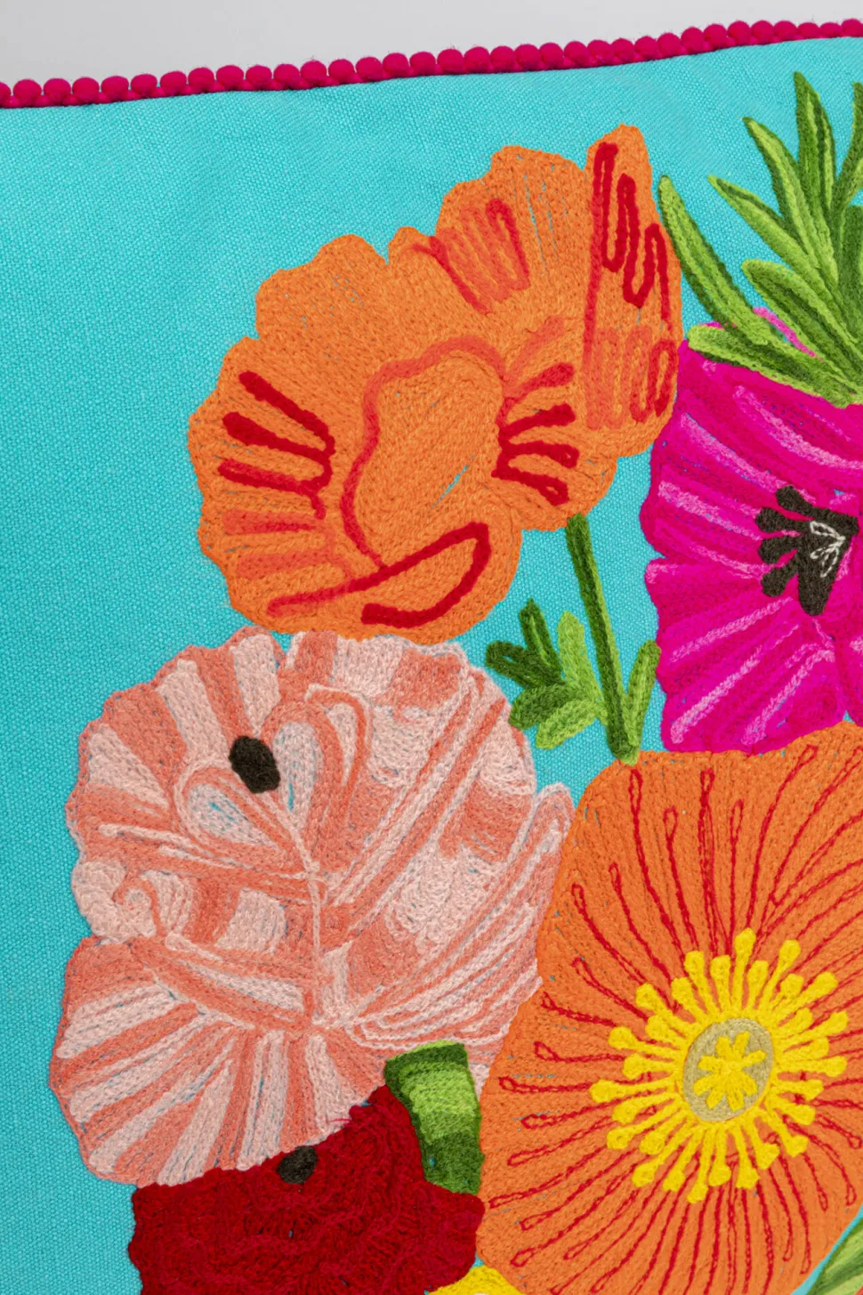 Kissen Fiorista Blau 60x40cm