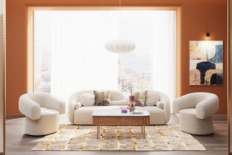 Kissen Glitter Dragonfly Braun 40x40cm