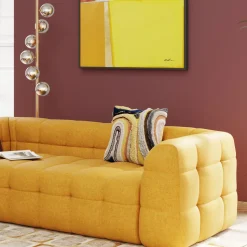 Kissen Lava Braun 45x45cm