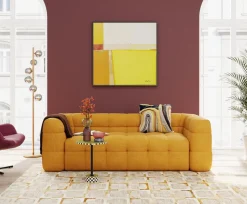 Kissen Lava Braun 45x45cm