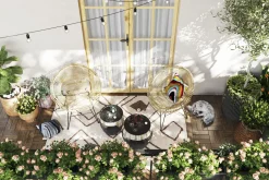 Kissen Lava Grau 45x45cm