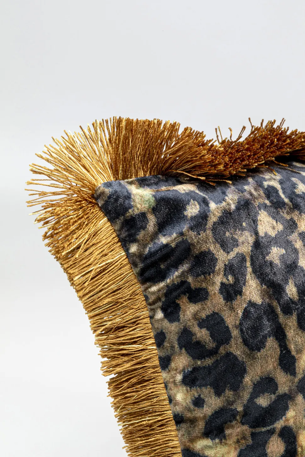 Kissen Leo Fringe 45x45cm