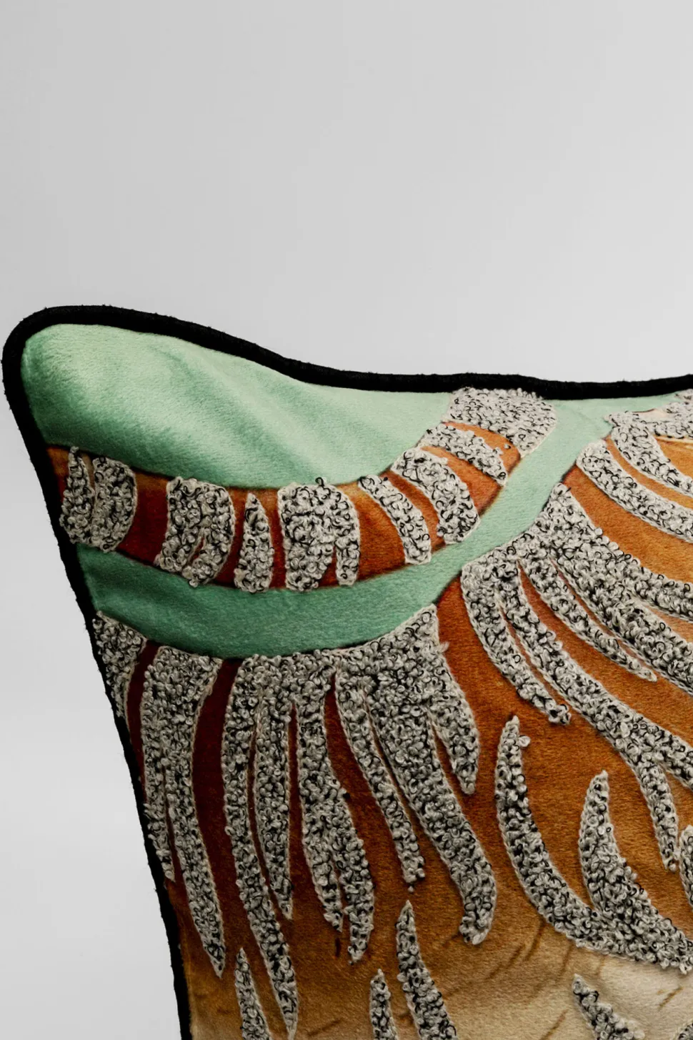 Kissen Tiger Love Mint 45x45cm