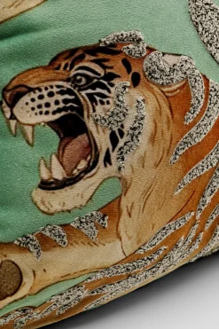 Kissen Tiger Love Mint 45x45cm