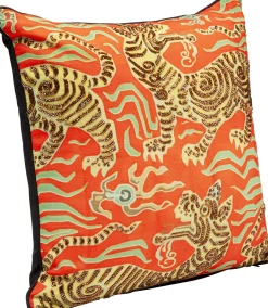 Kissen Tiger Love Rot 45x45cm